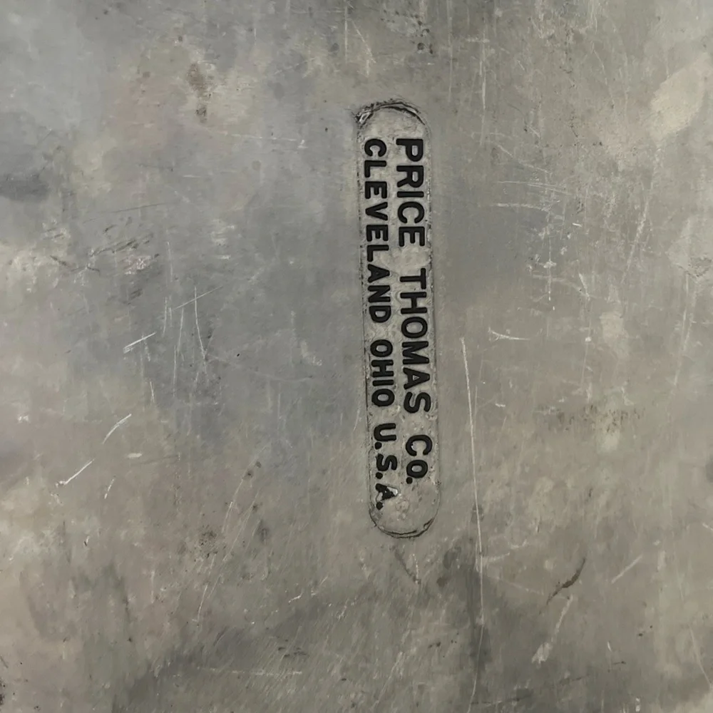 Vintage Price Thomas Metal Tray